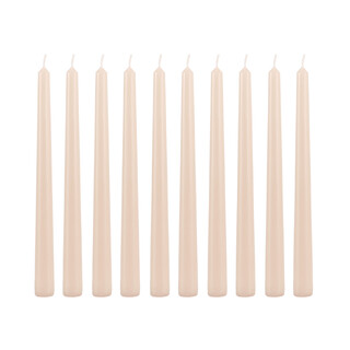 Candle Do 10 x Taper Candle Coffee Latte 25cm