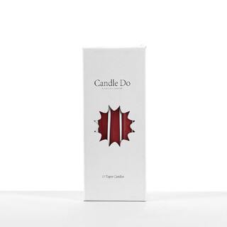 120 x Candle Do Red Unscented Tapered Taper Candles 25cm Long Wholesale Bulk
