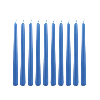 Candle Do 10 x Taper Candle Argentinian Blue 25cm