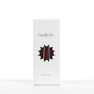 120 x Candle Do Burgundy Red Unscented Tapered Taper Candles 25cm Long Wholesale Bulk