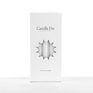 120 x Candle Do White Unscented Dinner Candles 25cm Long Wholesale Bulk