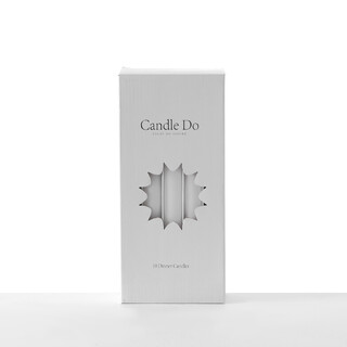 120 x Candle Do Off White Unscented Dinner Candles 25cm Long Wholesale Bulk