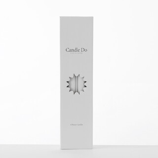 Candle Do 48 x Dinner Candle Off White 40cm