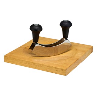 AVANTI Mezzaluna Chopping Set With Board