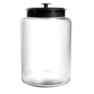 Anchor Hocking Montana Jar with 9.5L Black Lid