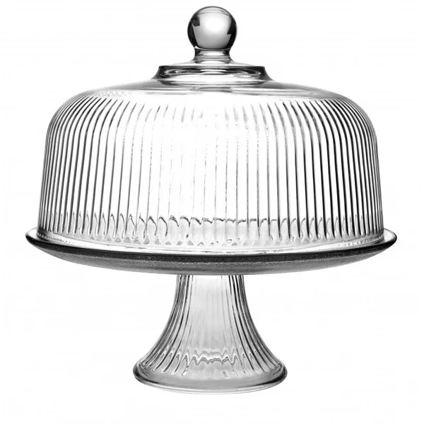 Anchor Hocking Monaco 30cm Cake Stand & Dome