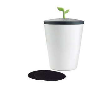 Chef'n Eco Crock Kitchen Ceramic Countertop Compost Bin 3.3L
