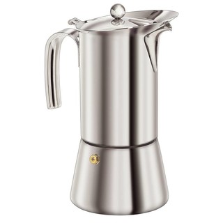 Euroline Espresso Maker 10 cups Stainless Steel Coffer maker