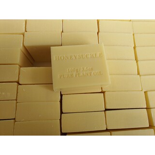 Bulk Lot x 100 Natural Honeysuckle Soap Australian Made For Dry Senstive Skin