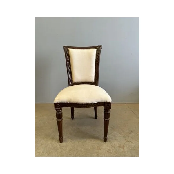 Louis XVI Upholstered back Dining Chair