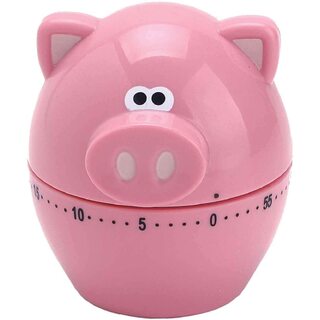 Joie MSC Oink Oink Pig Shaped 60 Minute Mechanical Timer