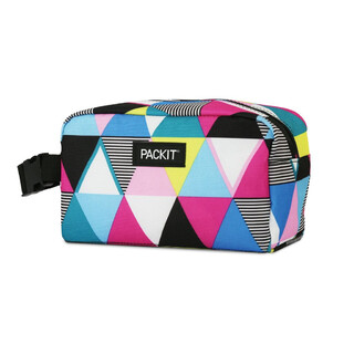 Packit Freezable Lunch Snack Box Bag - Triangle Stripes
