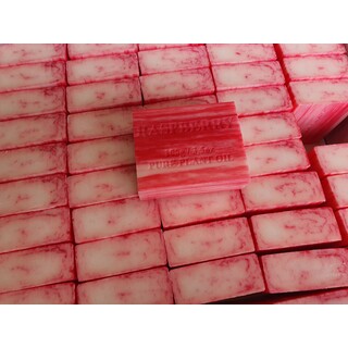 Bulk Lot x 100 Natural Raspberry Soap Australian Made For Dry Senstive Skin