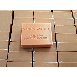 Bulk Lot x 100 Natural Sandalwood Soap Australian Made For Dry Senstive Skin