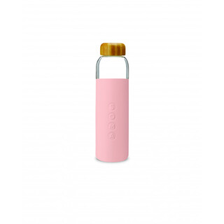 Soma Water Bottle Glass 500ml Blush