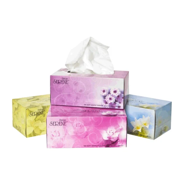 36 x Tissue Box POLAR SERENE Soft White Bulk Lot
