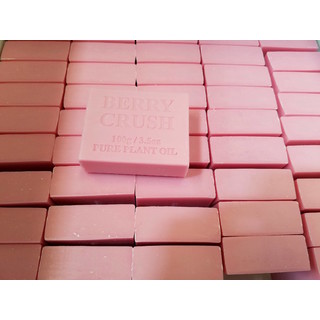Bulk Lot x 100 Natural Berry Crush Soap Australian Made For Dry Senstive Skin