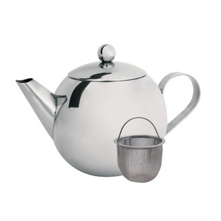 Cuisena 850ml Stainless Steel Teapot With Filter