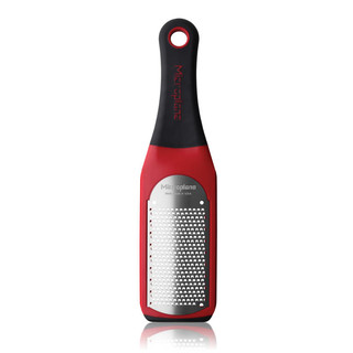 Microplane Stainless Steel Artisan Fine Grater Red